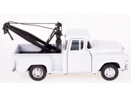 Welly Chevy Stepside Tow Truck  (1955) 1:34 bílý